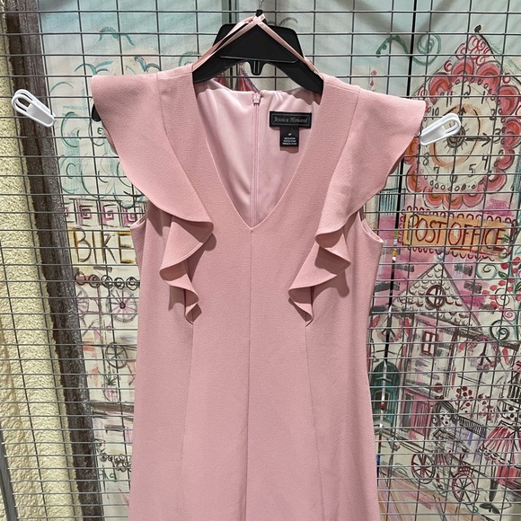 Jessica Howard lined light pink women’s size 4 Petite dress with pockets‎ - Picture 2 of 13